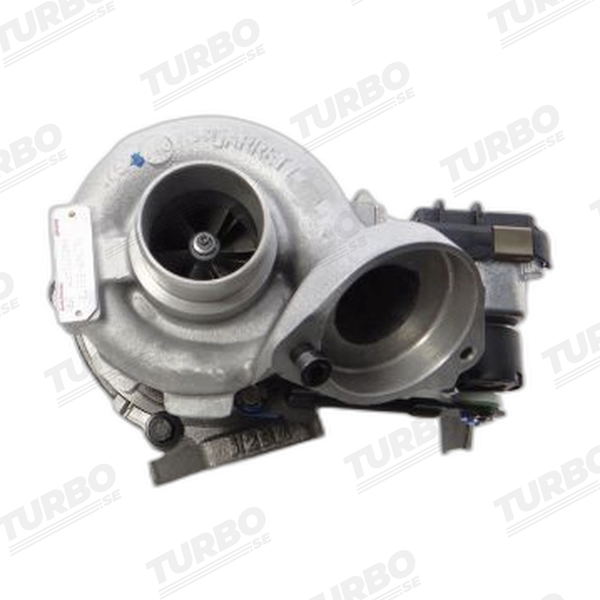 Renoverad bytesturbo Garrett 762965-5001S turboaggregat - vinkel 2