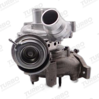 Renoverad bytesturbo Garrett 765016-5001S turboaggregat - vinkel 3