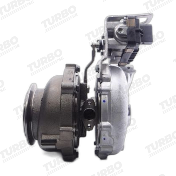 Renoverad bytesturbo Garrett 765985-5001S turboaggregat - vinkel 2