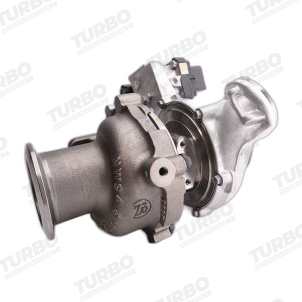 Ny bytesturbo Garrett 767378-5005S turboaggregat - vinkel 2