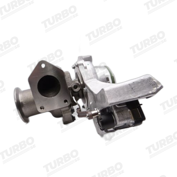 Renoverad bytesturbo Garrett 767378-5007S turboaggregat - vinkel 2