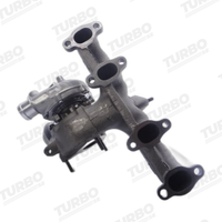 Renoverad bytesturbo Garrett 768331-5001S turboaggregat - vinkel 4