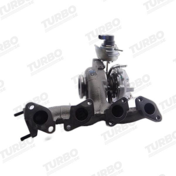 Ny bytesturbo Garrett 768652-5001S - GT16 turboaggregat - vinkel 2