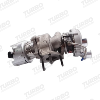 Ny bytesturbo Garrett 778402-5004S turboaggregat - vinkel 4