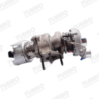 Renoverad bytesturbo Garrett 778402-5004S turboaggregat - vinkel 4