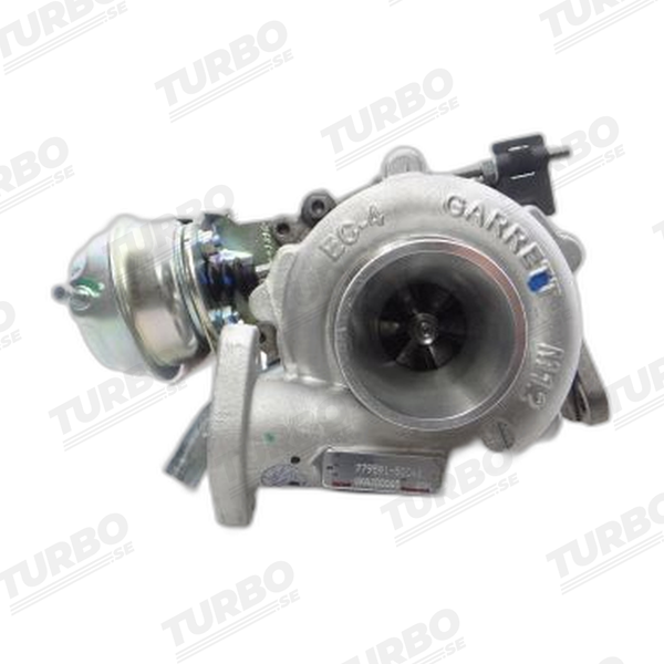 Ny bytesturbo Garrett 779591-5001S turboaggregat - vinkel 2
