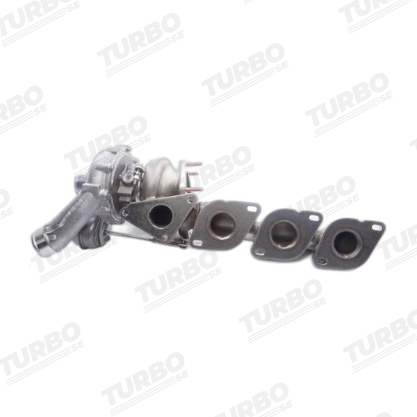 Ny bytesturbo Garrett 784118-5006S - MGT22 turboaggregat - vinkel 3