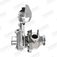Ny bytesturbo Garrett 786137-5001S turboaggregat - vinkel 3