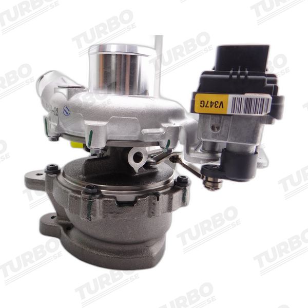 Ny bytesturbo Garrett 786880-5012S turboaggregat - vinkel 2