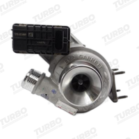 Renoverad bytesturbo Garrett 787630-9001S turboaggregat - vinkel 4