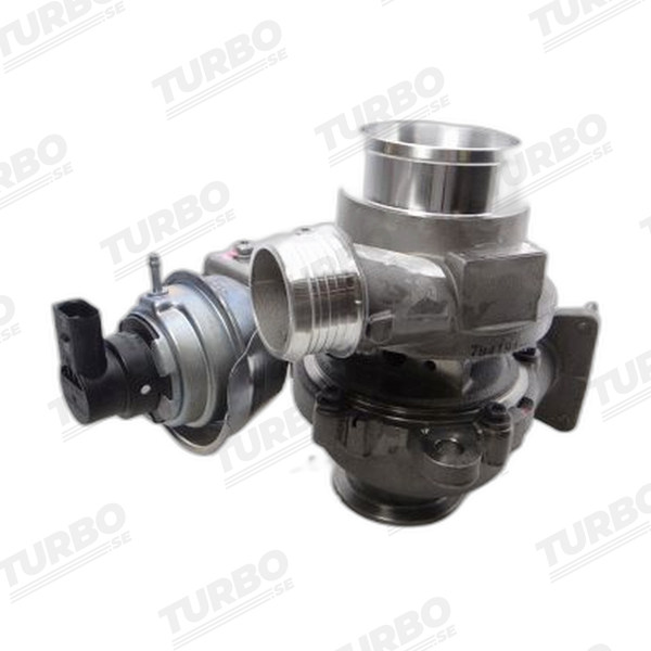 Ny bytesturbo Garrett 795680-5003S turboaggregat - vinkel 2