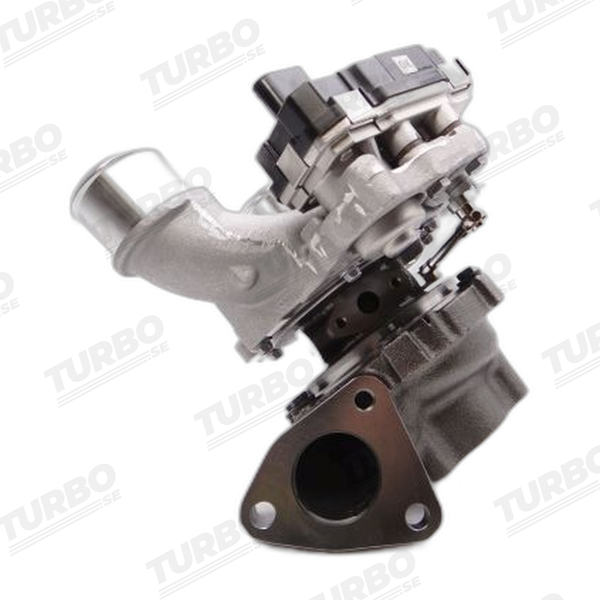 Renoverad bytesturbo Garrett 796017-5002S turboaggregat - vinkel 2