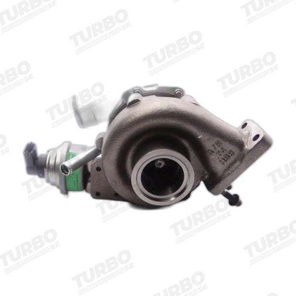 Ny bytesturbo Garrett 796122-5001S turboaggregat - vinkel 2