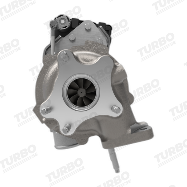 Ny bytesturbo Garrett 796910-5008S turboaggregat - vinkel 2