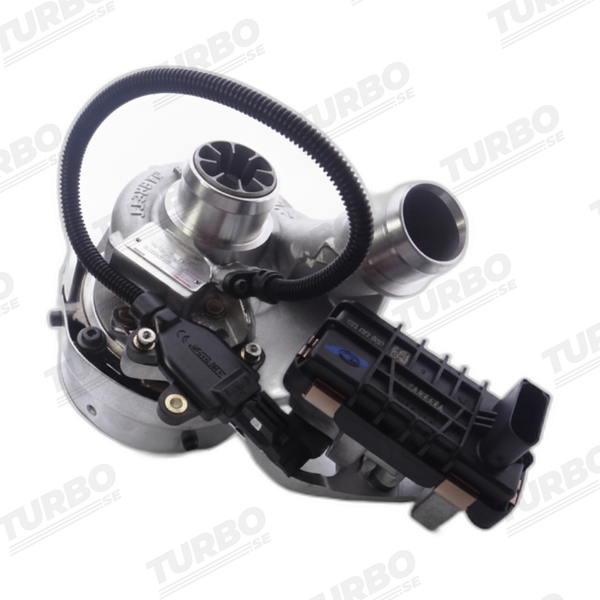 Renoverad bytesturbo Garrett 797517-5002S turboaggregat - vinkel 2