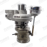 Renoverad bytesturbo Garrett 799502-5001S turboaggregat - vinkel 4