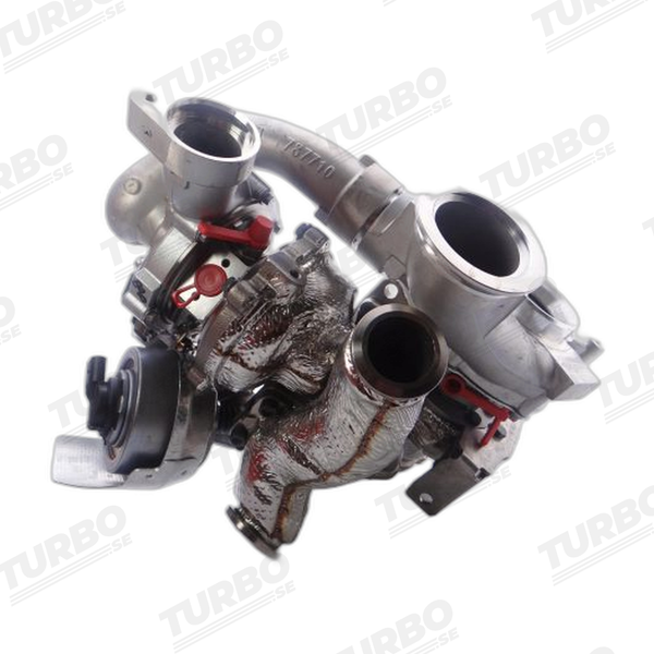 Ny bytesturbo Garrett 805713-5004S - DSGT turboaggregat - vinkel 2
