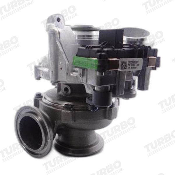 Renoverad bytesturbo Garrett 806094-5003S turboaggregat - vinkel 3