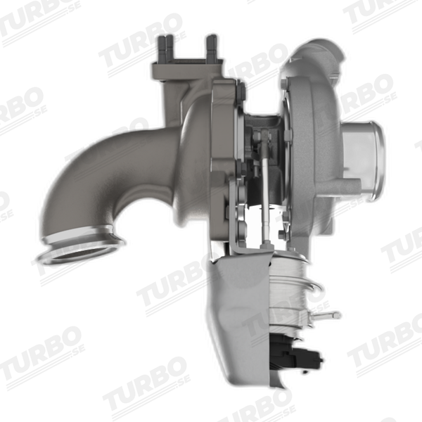 Ny bytesturbo Garrett 806850-5001S - GT17 turboaggregat - vinkel 2