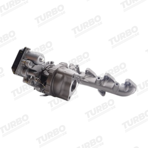 Ny bytesturbo Garrett 824168-5002S turboaggregat - vinkel 2