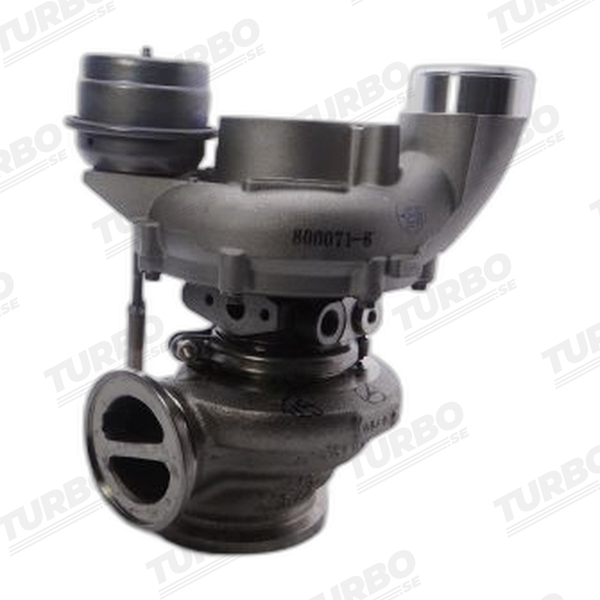 Ny bytesturbo Garrett 824453-5001S - MGT22 turboaggregat - vinkel 2