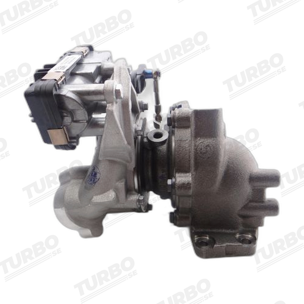 Ny bytesturbo Garrett 833714-5002S - DSGT turboaggregat - vinkel 2