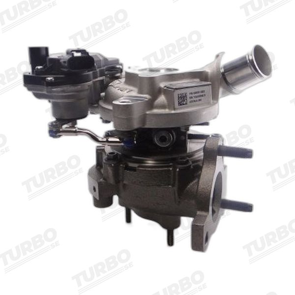 Ny bytesturbo Garrett 834081-5003S turboaggregat - vinkel 2
