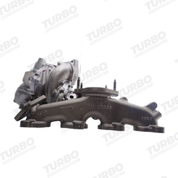 Ny bytesturbo Garrett 846016-5001S turboaggregat - vinkel 2