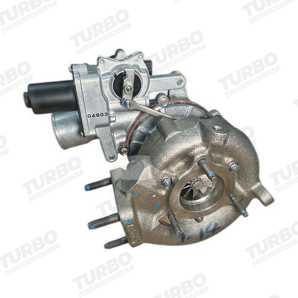 Ny bytesturbo BE Turbo 131069 - RHF3 turboaggregat - vinkel 2