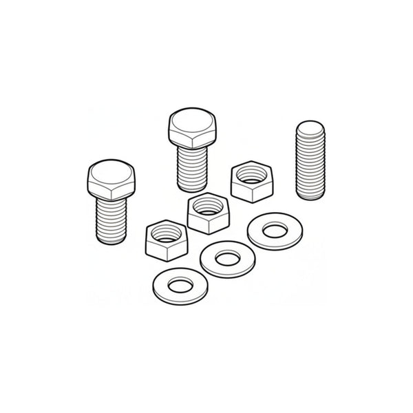 Illustration av monteringssats till turbo