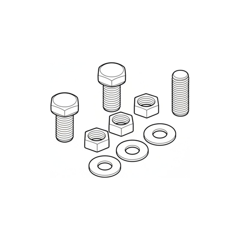 Illustration av monteringssats till turbo
