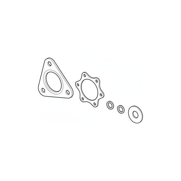Illustration av packningssats till turbo